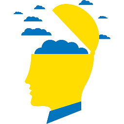 Open mind illustratie